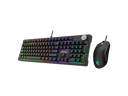 MSI Forge Combo RED US - Gaming RGB Keyboard & Mouse Set, Full Keys Anti-Ghosting, DPI Optical Sensor, RGB, up to DPI, Black