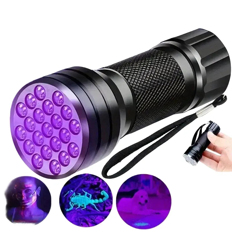 Waterproof UV Flashlight - Locates Stains Fast — product view 1