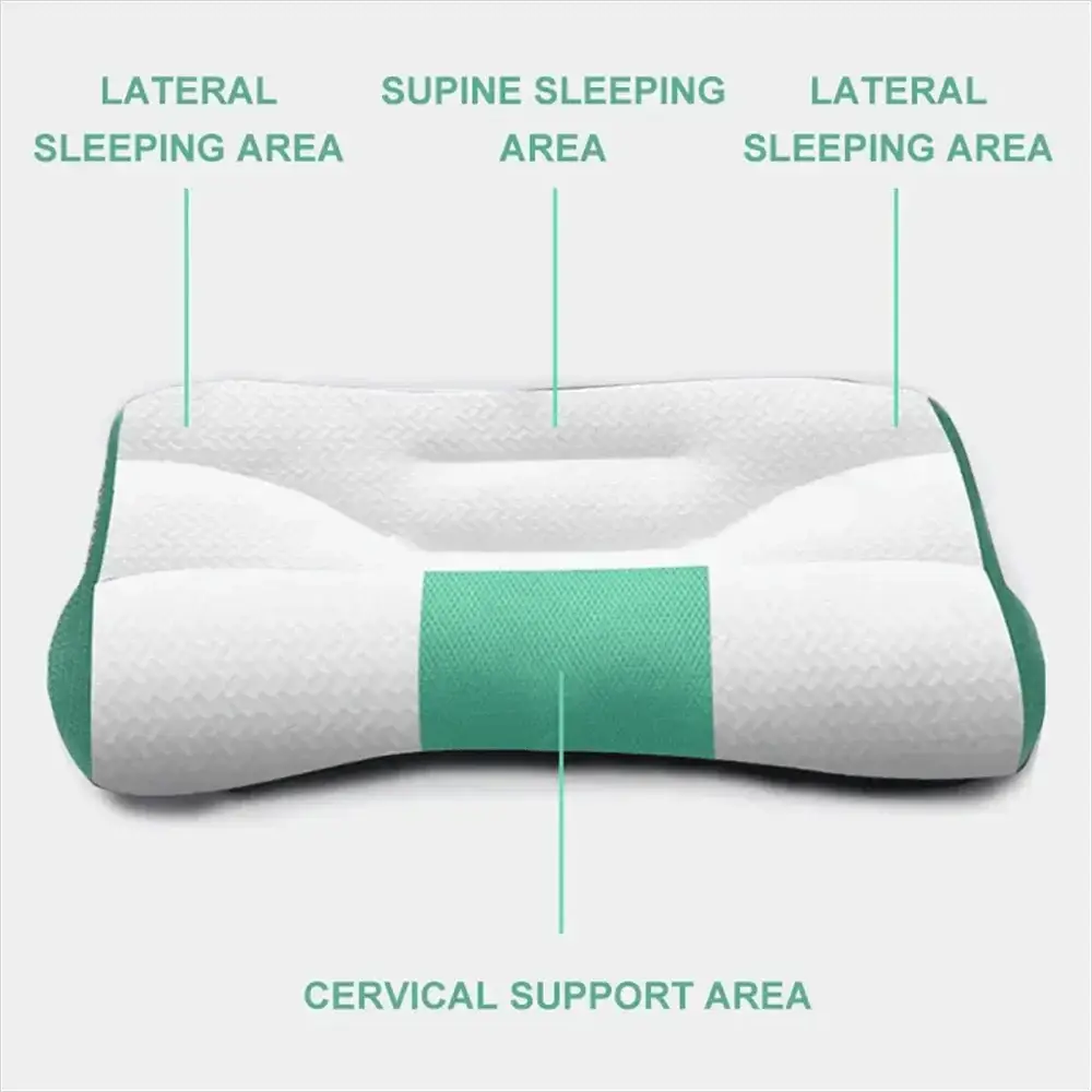 Ergonomic Cervical Memory Foam Pillow for Neck Support