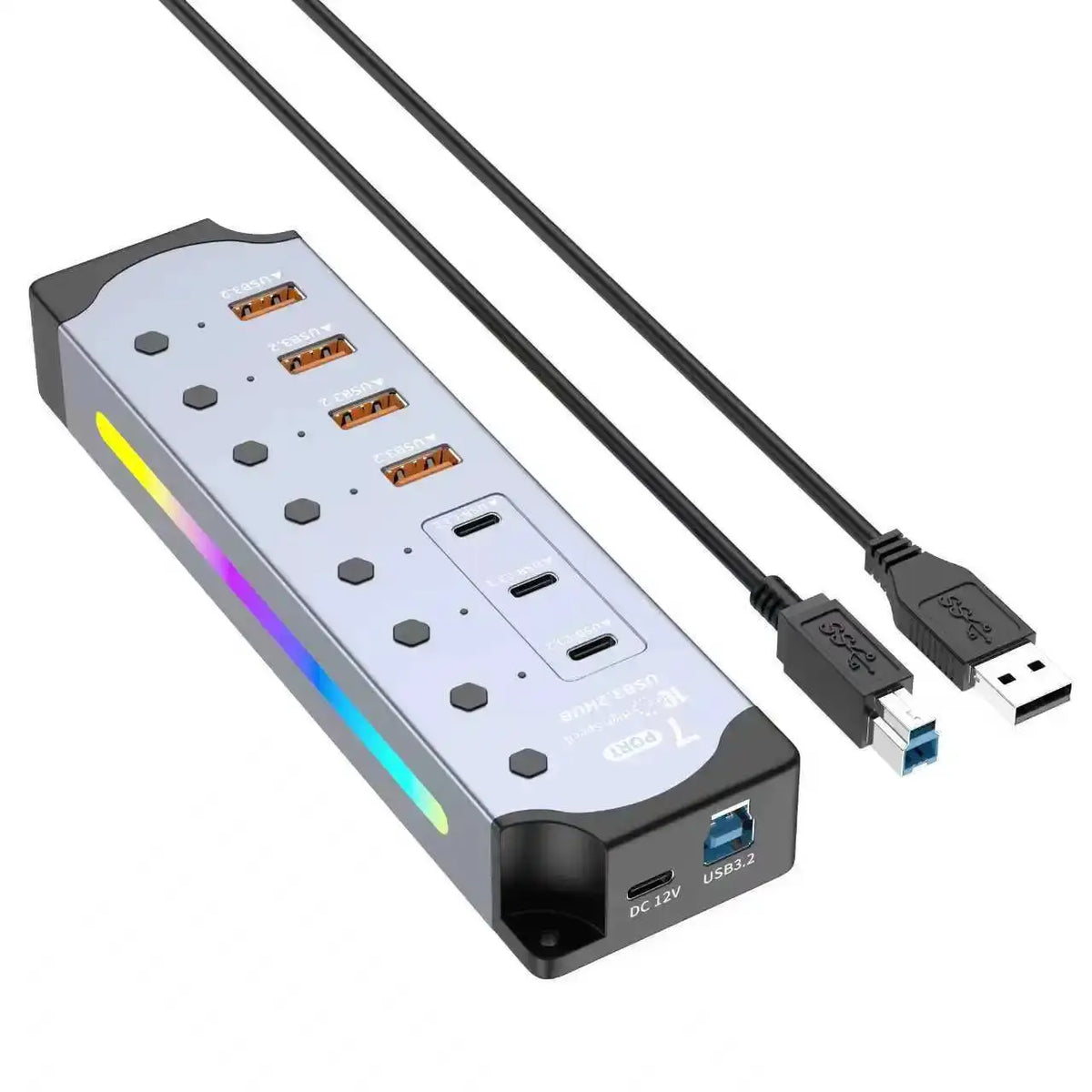 Port Usb C Hub With Switch Control — product view 1