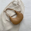 Underarm Tote Bags for Women Luxury Half Moon Hobo Bag