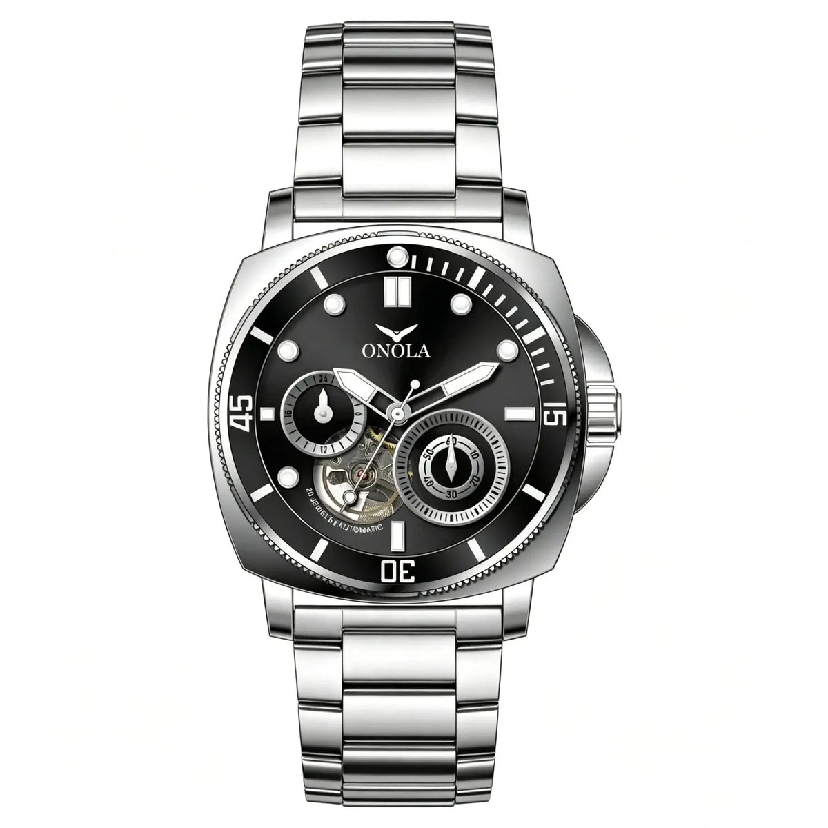 Onola Men Automatic Steel Watch — product image 11