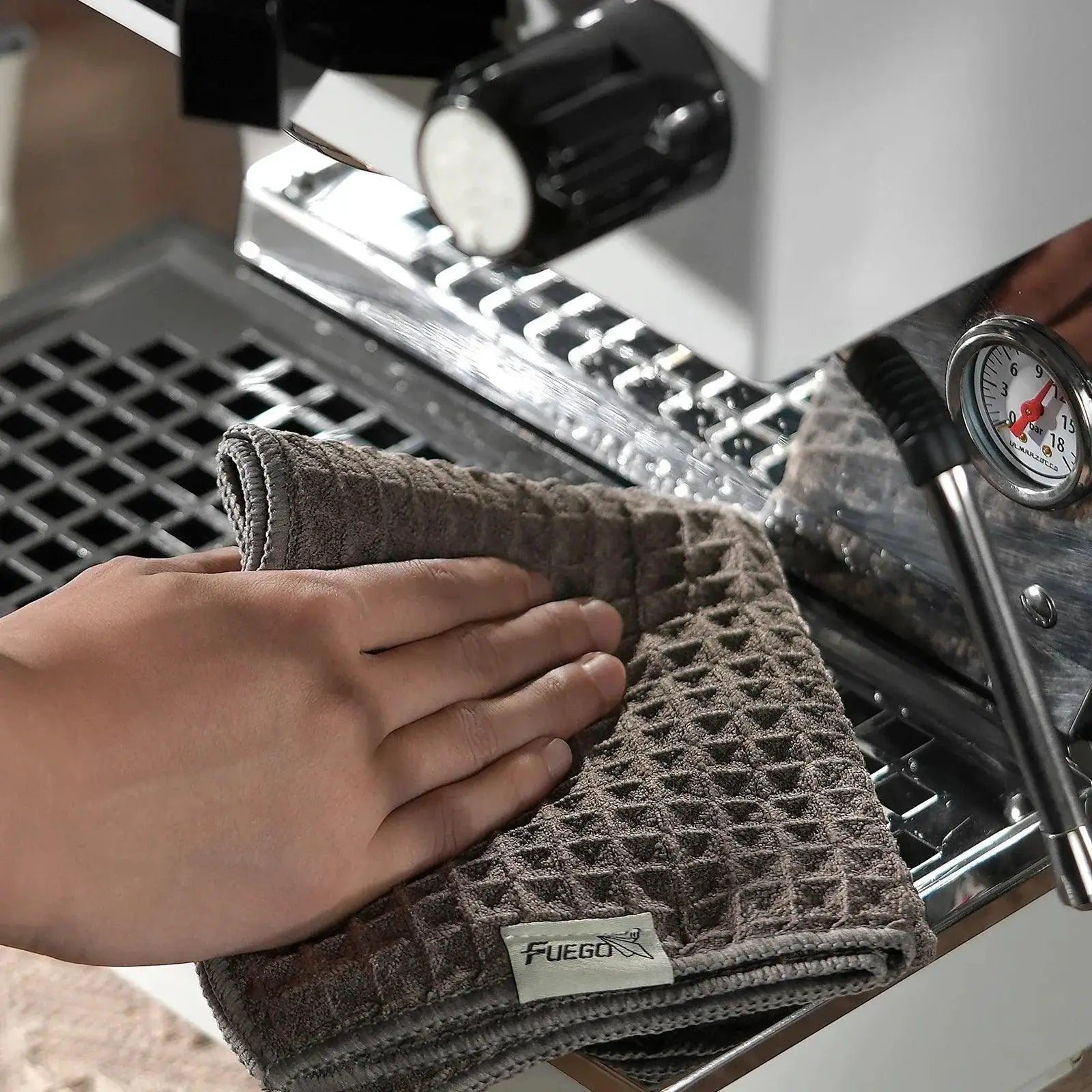 Barista Microfiber Cleaning Cloths Set Kitchen Coffee