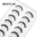 Glamorous Handmade 3D Mink Crisscross Eyelashes 10 Pairs