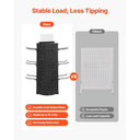 Metal Rotating Pegboard Display