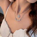 Small and Versatile Light Luxury No Fading Clover Necklace