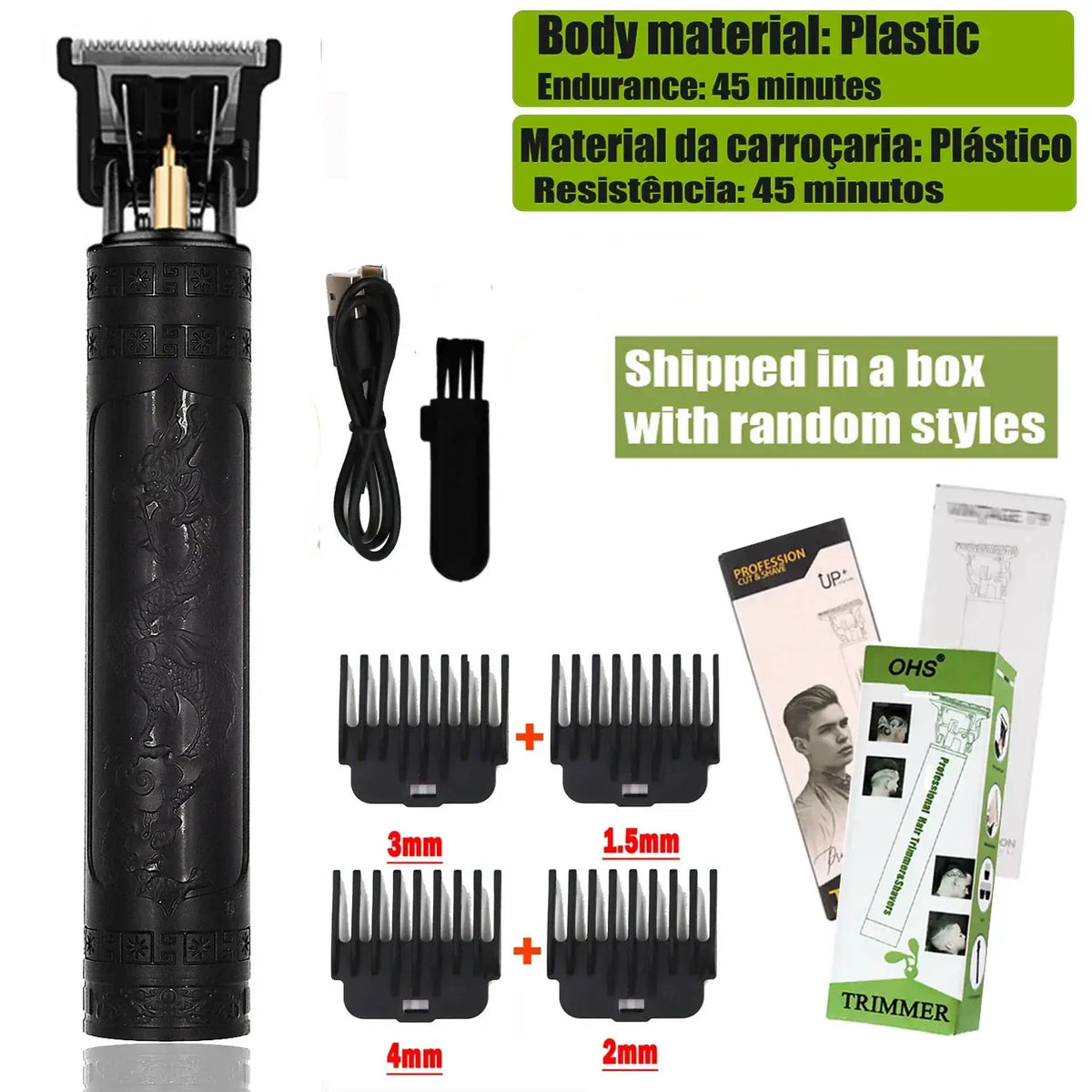 Fast Charge Cordless Shaver for Men — product view 19