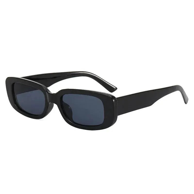 Trendy Vintage Rectangle Sunglasses For Women UV400 Shades