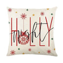 Cozy Linen Pillow Cover for Winter Decor
