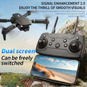 E88 Foldable Drone With Dual Camera