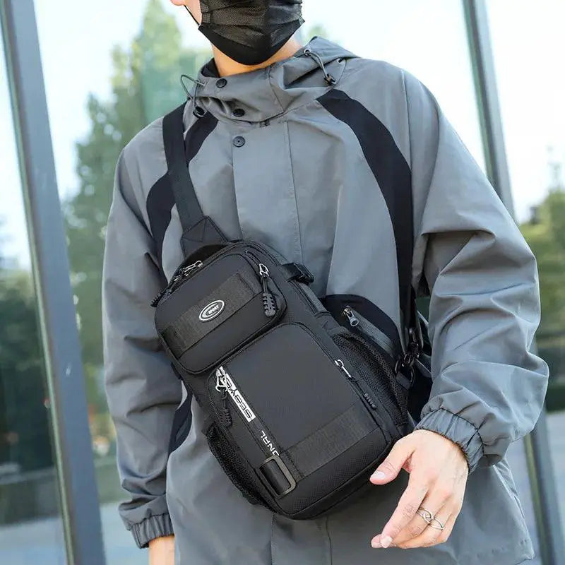 Chest Bag For Men Large Capacity Casual Travel Bag