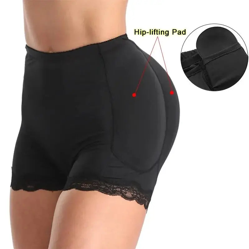 Curvy Shaping Control Panties With Padded Hip Enhancers
