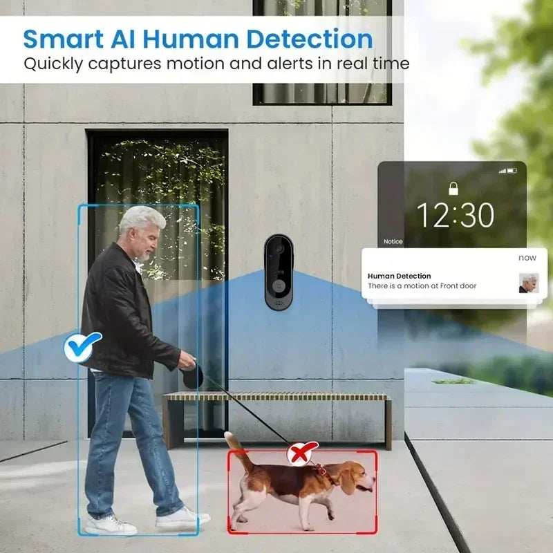 Video Hd Wireless Waterproof Doorbell