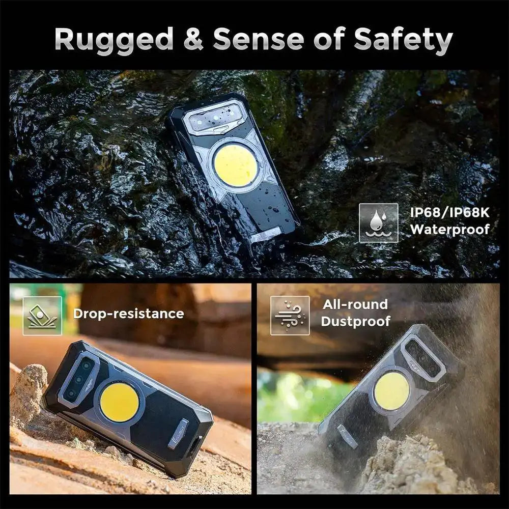 FOSSiBOT F102 Rugged Smartphone 16500mAh 20GB RAM 256GB