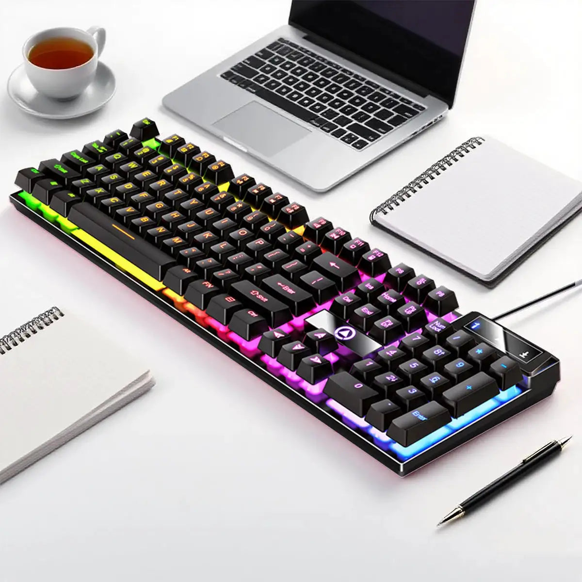 YINDIAO Wired Keyboard Gaming Laptop Desktops PC Computer — product view 12