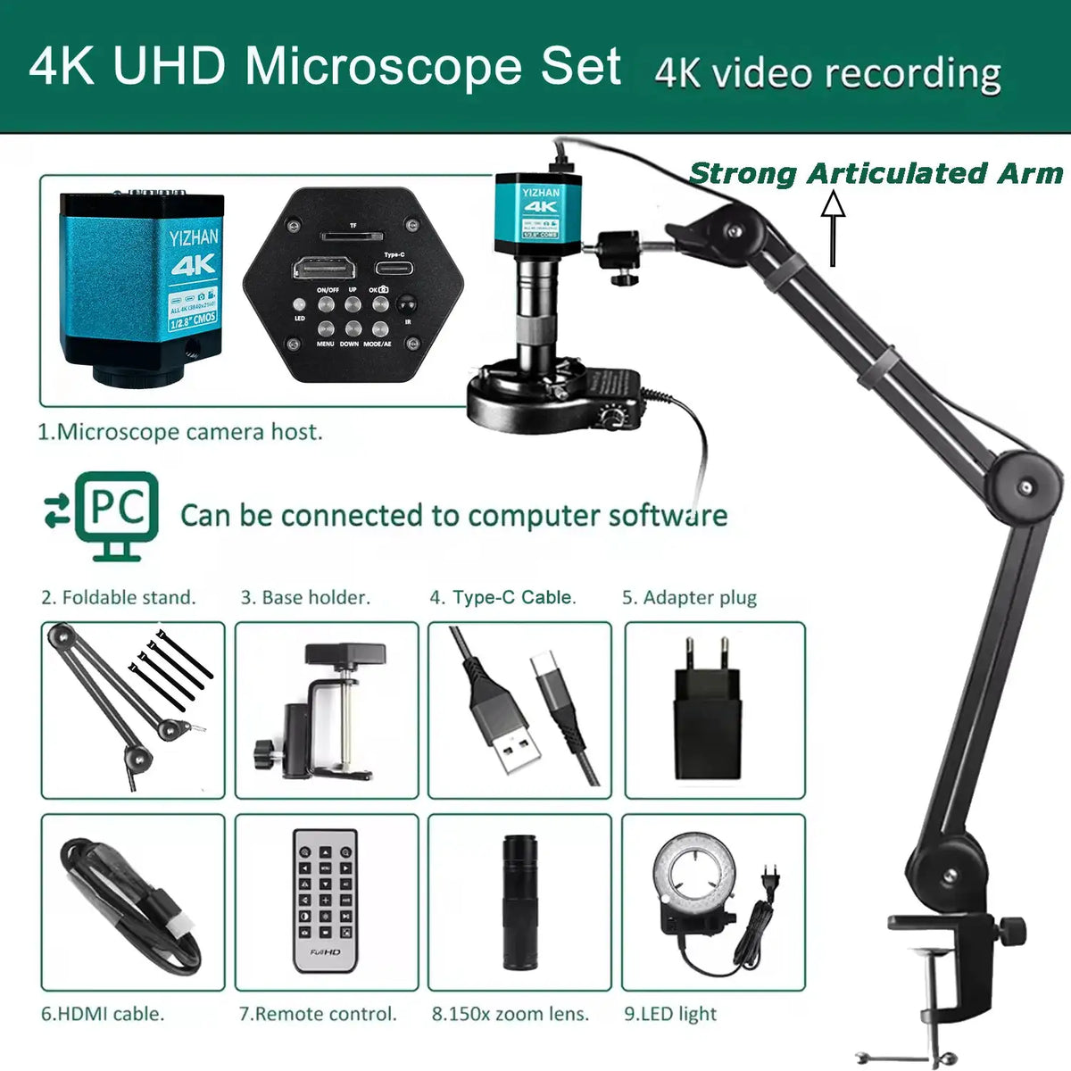 High Resolution Digital Microscope — product view 8