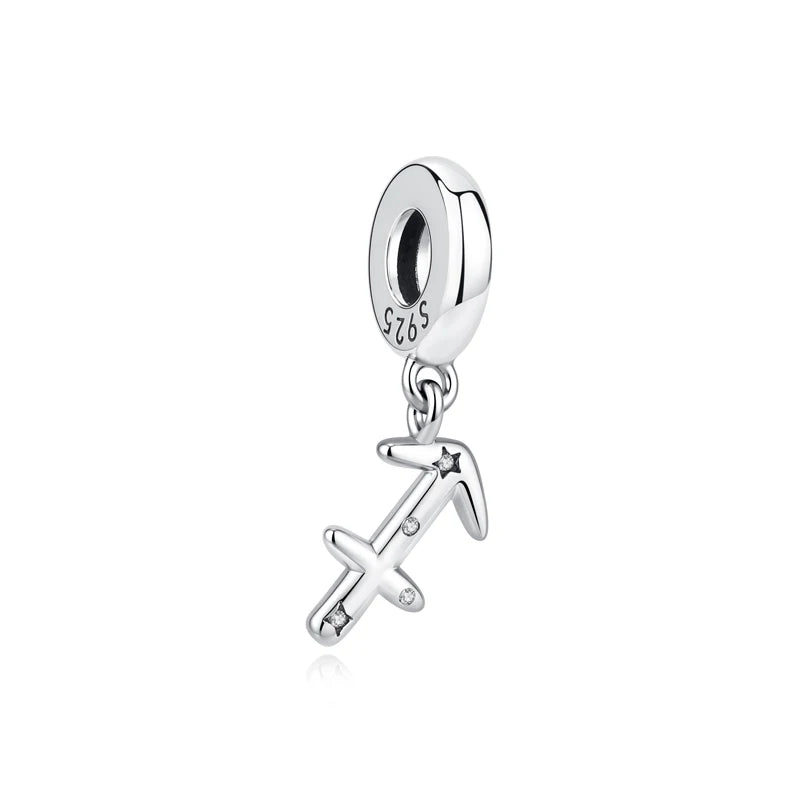 Sterling Silver Charm Zodiac Aries