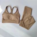 Breathable Women Yoga Set 2pc - Quick Dry Fitness