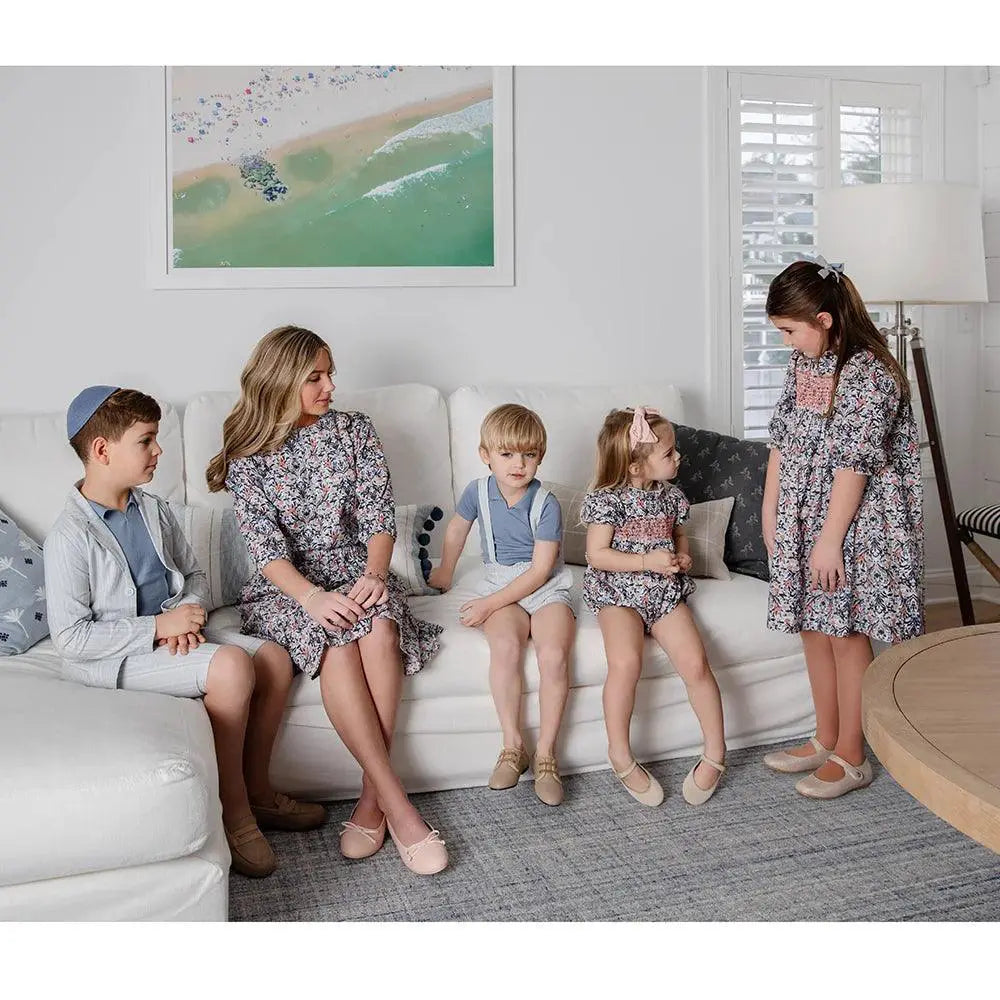 Coral Charm Family Matching Set Stylish Summer Outfits