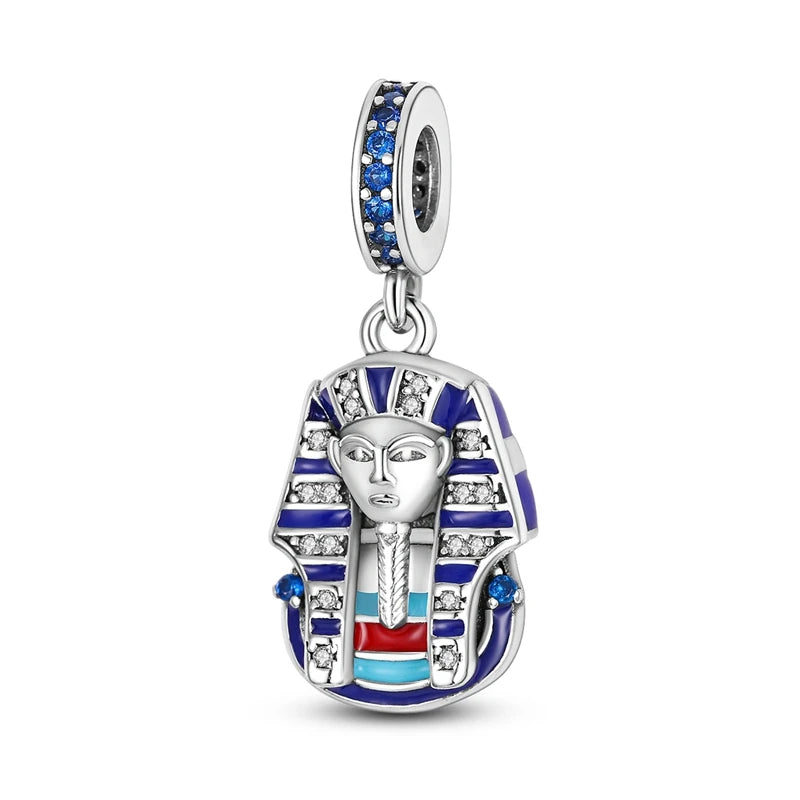 Sterling Silver Blue Charm Whale