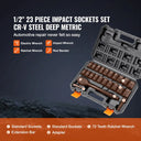 In Drive Impact Socket Set