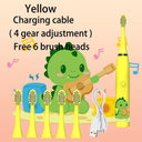 Colorful Cartoon Sonic Electric Toothbrush for Kids Waterproof