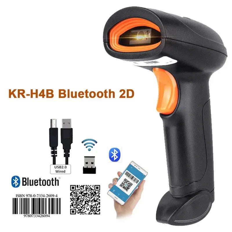 L8BL Bluetooth 2D Barcode Scanner And S8 QR PDF417 Handheld