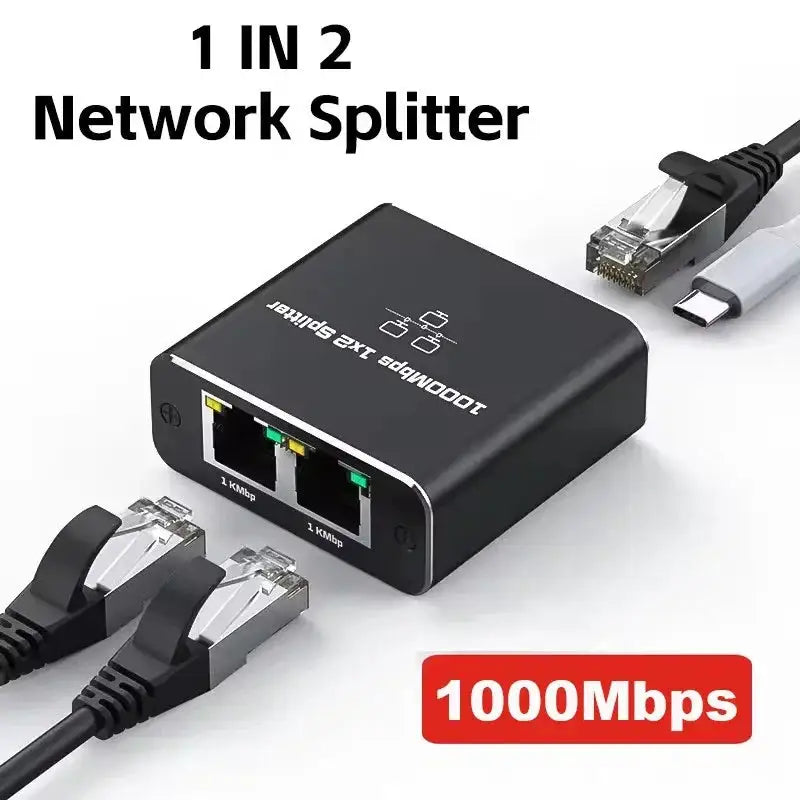 Gigabit Ethernet Switch Splitter LAN Gigabit Extension — product view 8