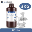 ANYCUBIC Newest ABS-Like Resin 3.0 For LCD 3D Printer Higher Accuracy Highly Resilient with Lower Shrinkage Rate Minimal Odor