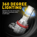 Dual Switchback H8 H11 Led Bulbs