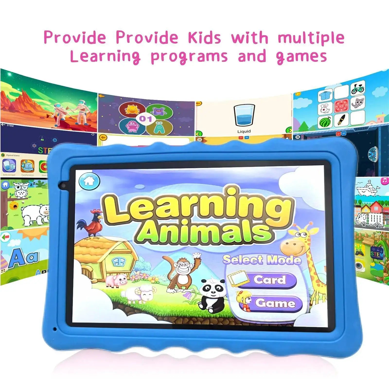 10.1-Inch HD Android Education Tablet for Kids with Eye Protection - OurLum.com