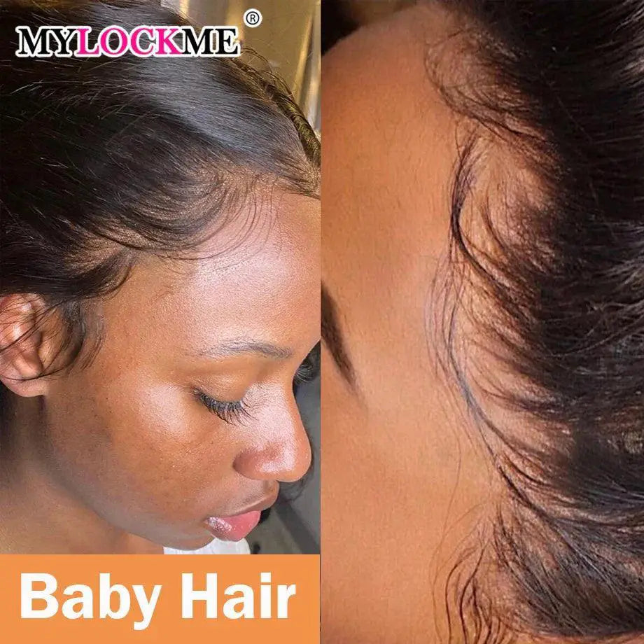Short Brazilian Bob Lace Front Human Hair Wig MyLockMe