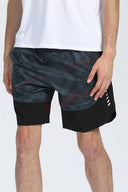 Men's Quick Dry Camouflage Workout Shorts for Summer Fitness