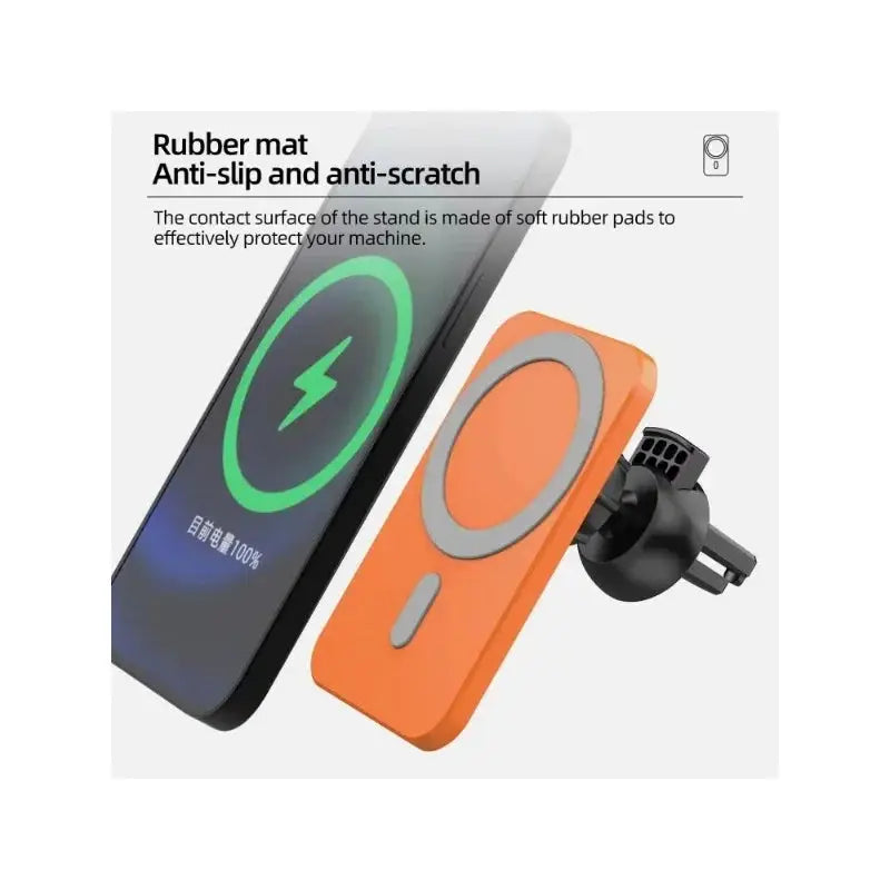 Magnetic Car Wireless Charger for iPhone 15 14 13 Pro Max