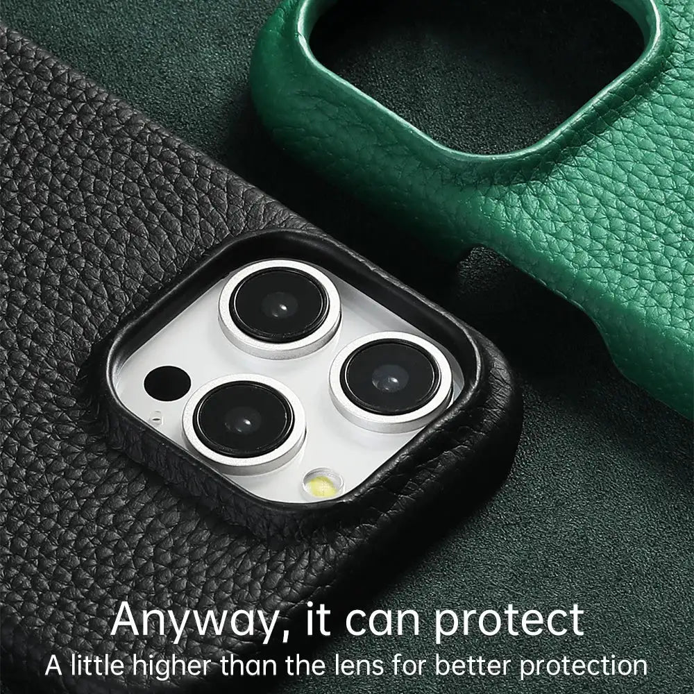 Langsidi MagSafe Leather - Luxury Magnetic Case