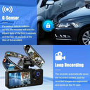 Dashcam For Cars With 1080P Night Vision