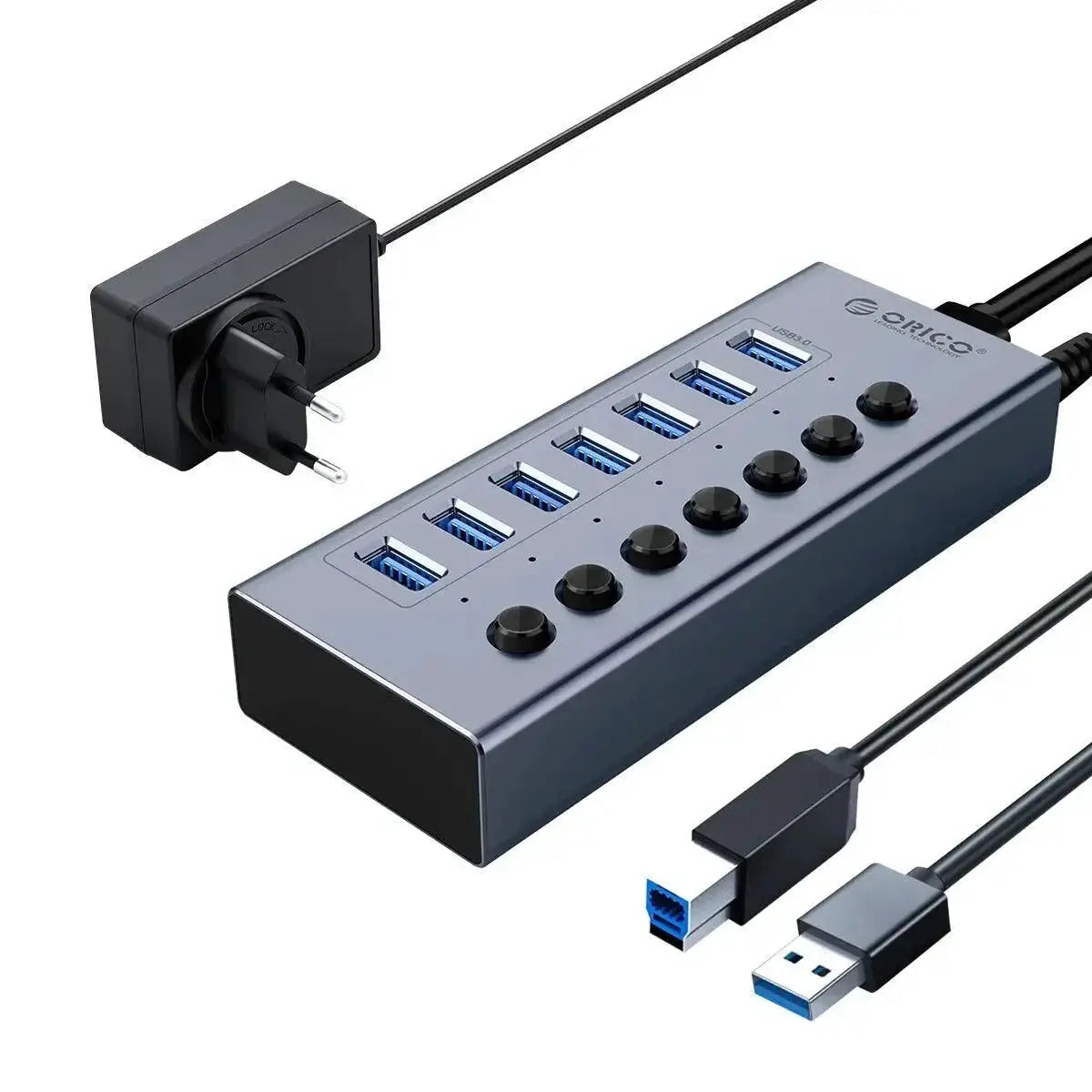 Orico USB Hub High Speed Data Transfer Solution Port — product view 8