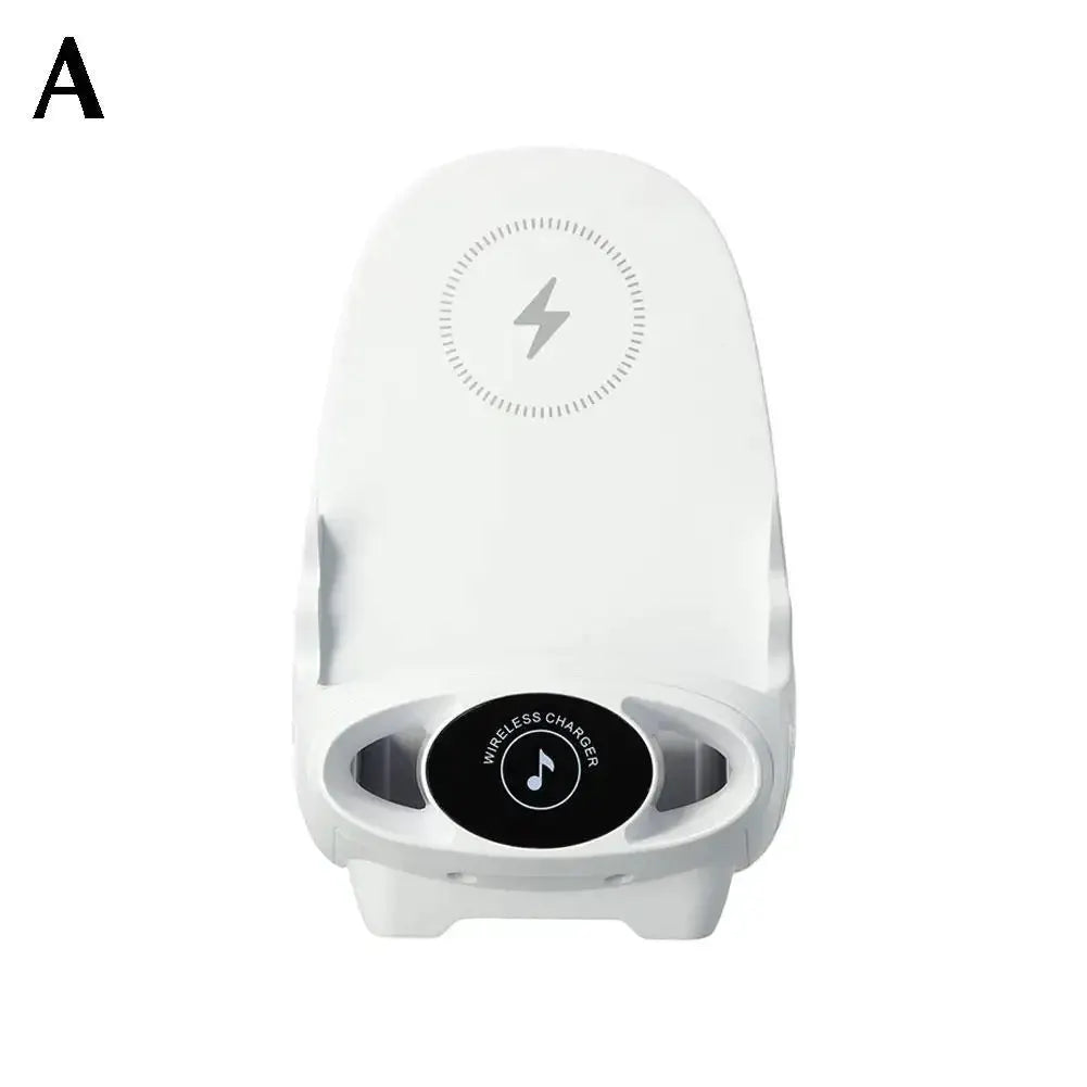 Wireless Charging Stand Portable Mini Chair 15W Charger