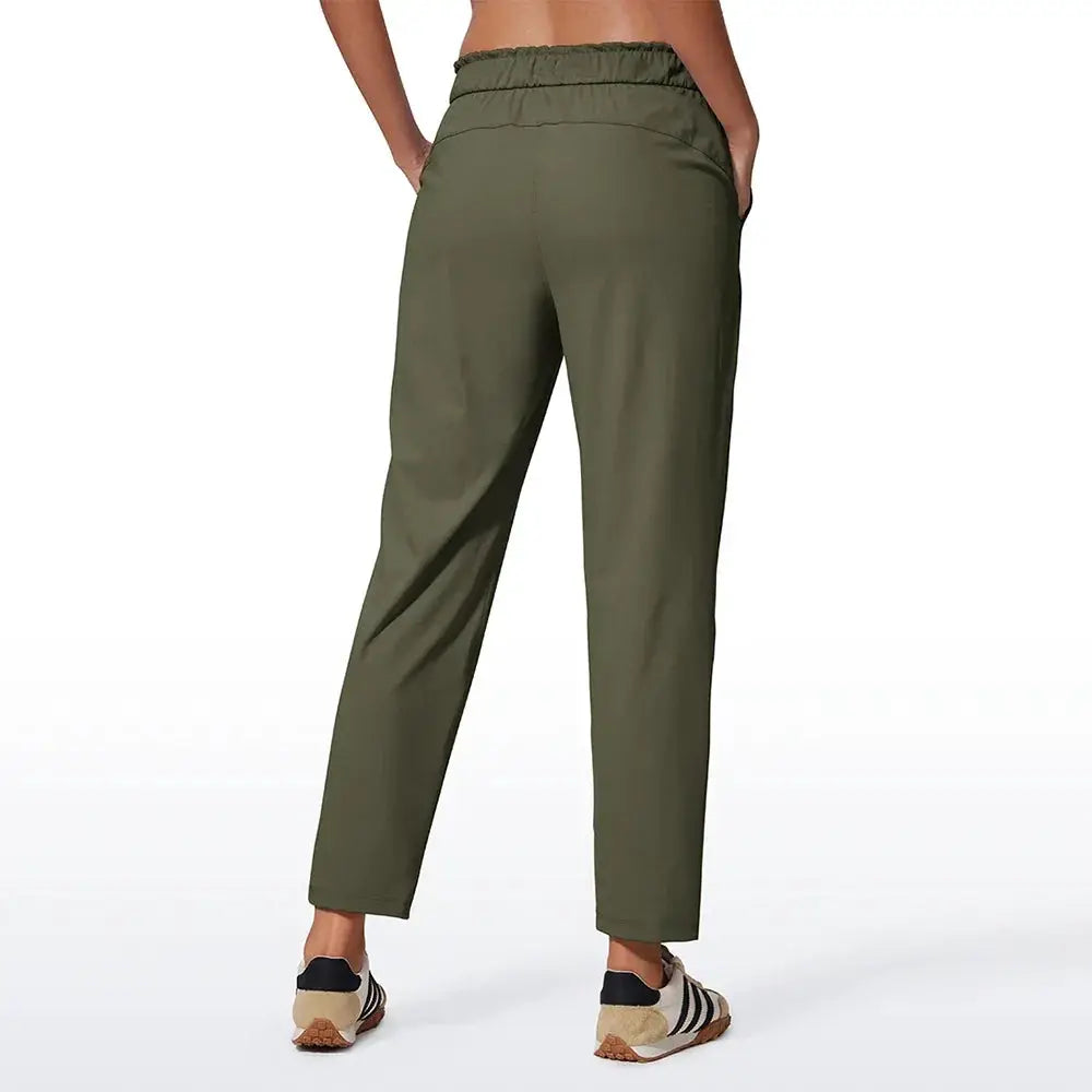 CRZ YOGA 4-Way Stretch Ankle Pants High Waisted Women