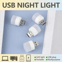 Mini USB LED Night Light Colorful Lighting Options USB Ports