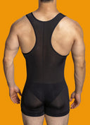 Men's Breathable Ice Vest Bodysuit Stylish Compression Shapewear