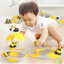 Electric Track Car Set For Kids Play