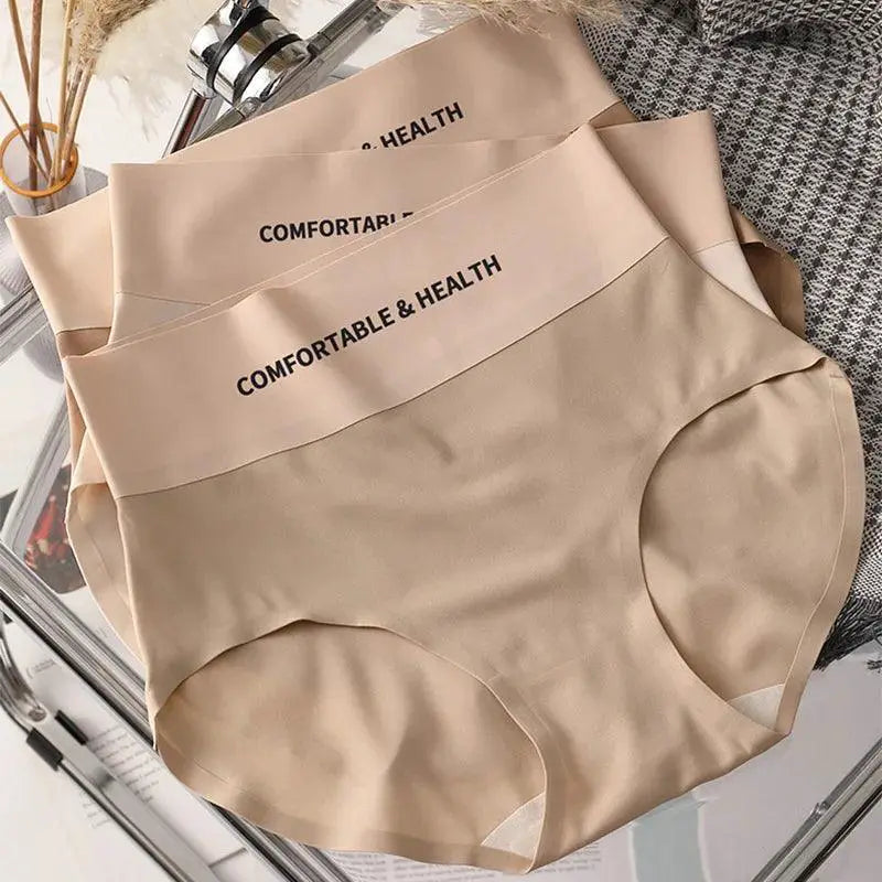 Ice Silk Seamless Women's Briefs for Second Skin Comfort