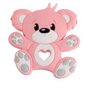 Silicone Cartoon Animals Train Teether Jewelry Making Kit