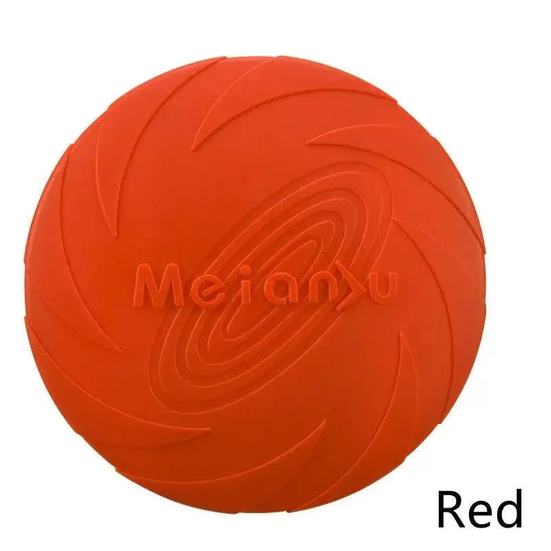 Eco Friendly Interactive Silicone Dog Flying Disk Toy