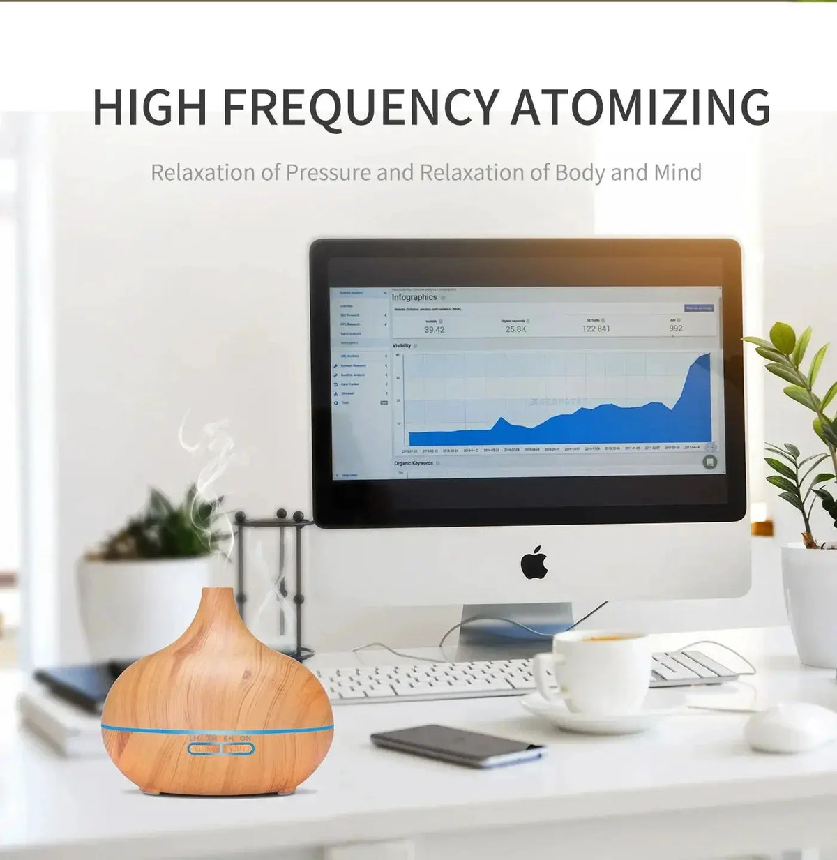 Calming Aromatherapy Diffuser for Home — product view 12