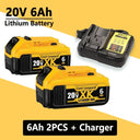 High Capacity 8.0Ah DCB200 Lithium Battery for Tools