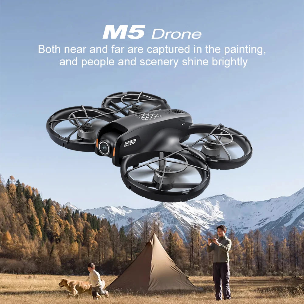 M5 Foldable Quadcopter HD Camera