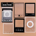 Yoofun Vintage Film Frame Stickers Nostalgic Diary Labels