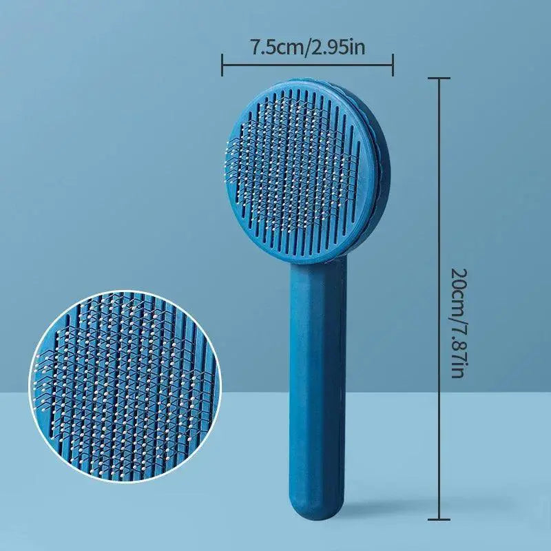 Self Cleaning Slicker Brush for Dogs — product view 8